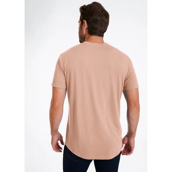 Swet Tailor Softest V-Neck Tee Pearl Blush Sz XXL NWT - Picture 2 of 3